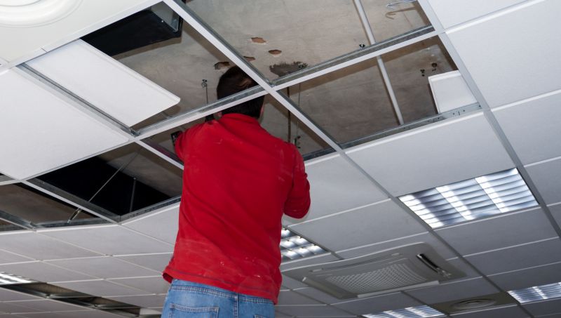 Ceiling Seam Repair