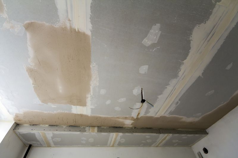 Ceiling Seam Repair in Spring
