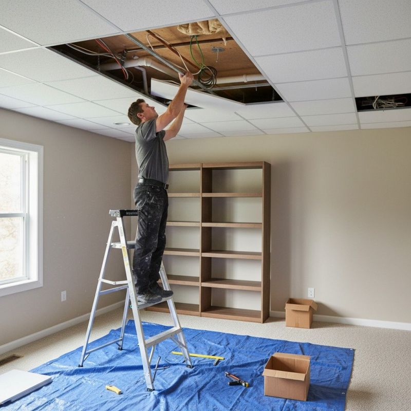 Ceiling Seam Repair
